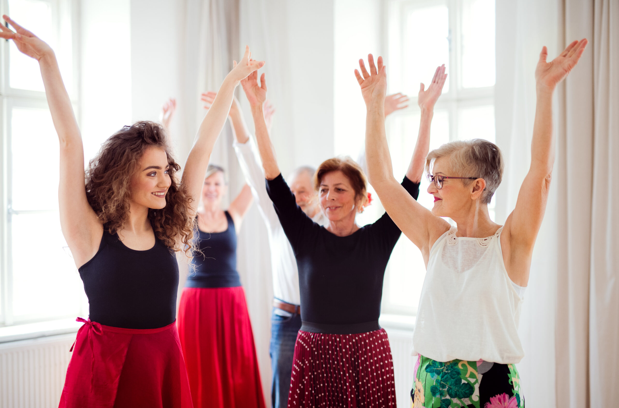 a group of dancers