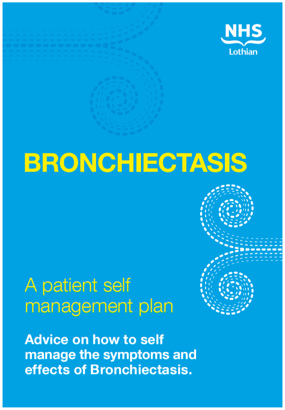 Bronchiectasis Self Management Front Cover