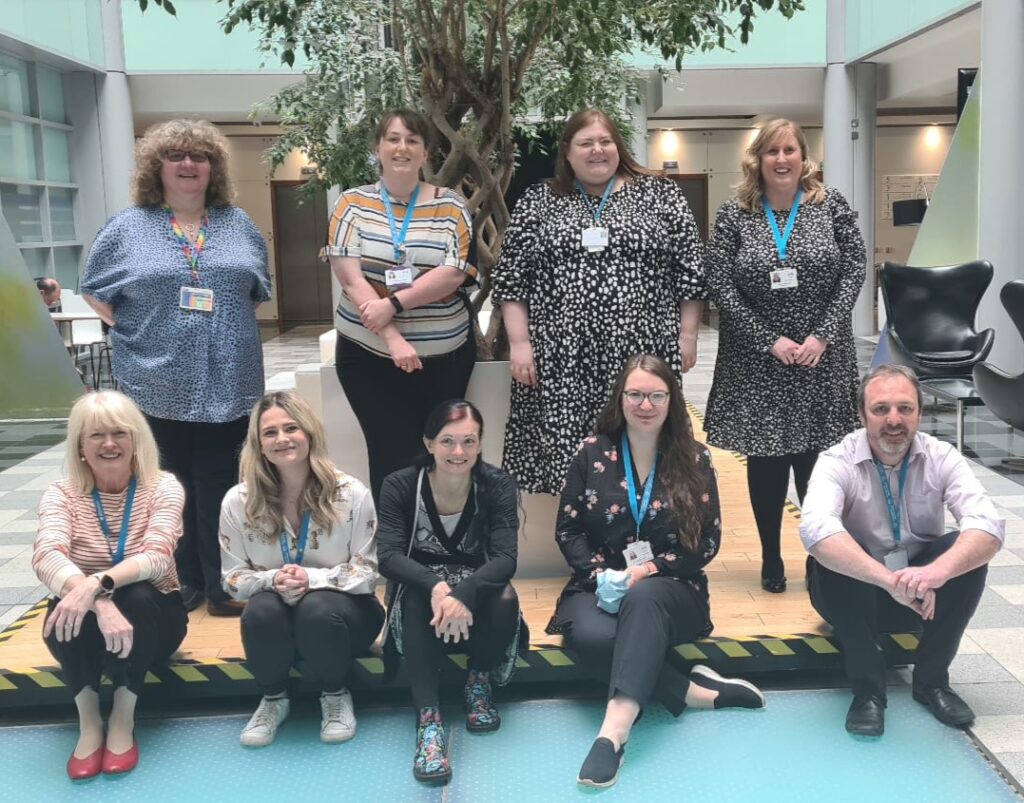 Group photo of the Care Home Programme Team