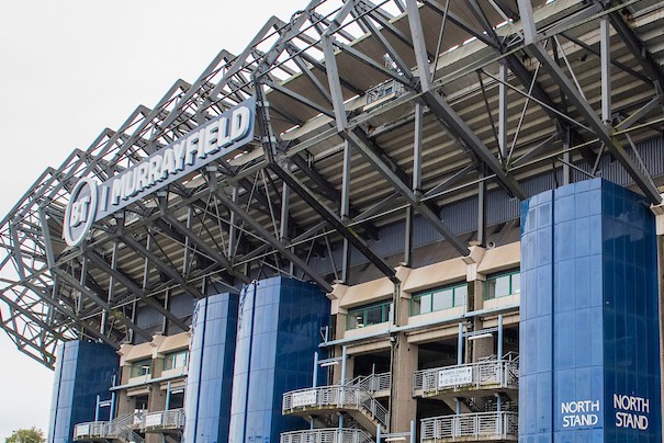 Photo of part of murrayfield stadium - where the conference was held