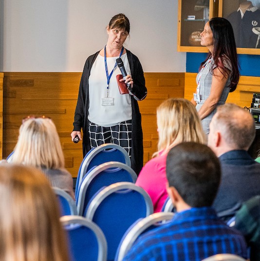 Staff at the Care Home and Care at Home Conference 2022