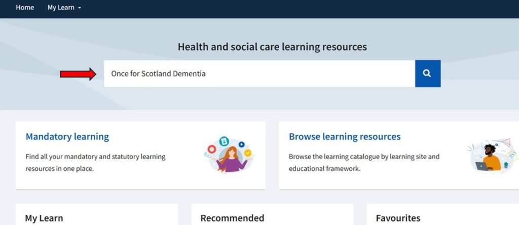 Dementia search