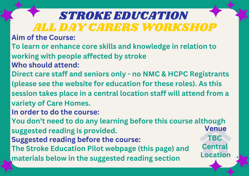 D All Day Carers Workshop