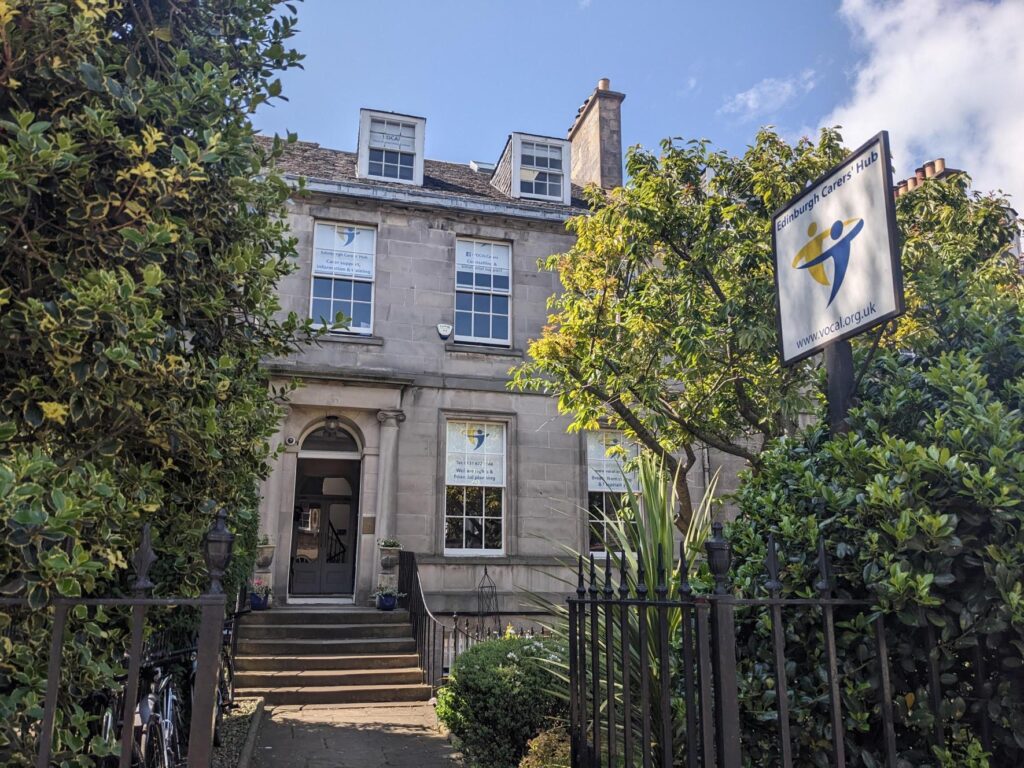 photo showing the building of Edinburgh's VOCAL location