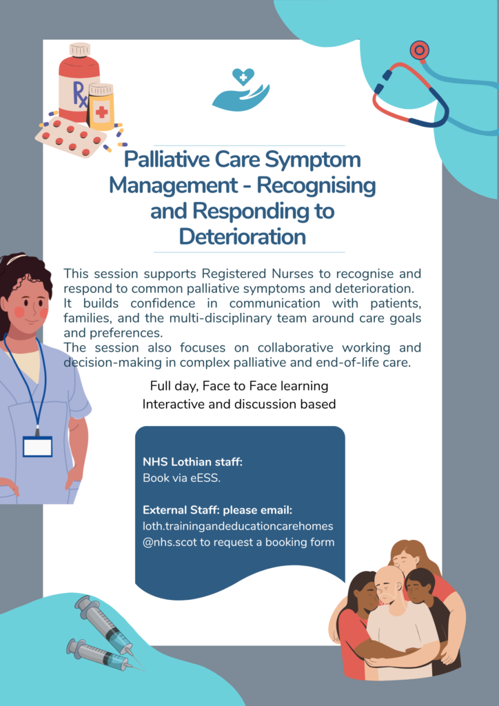 Palliative Care Symptom Management Recognising and Responding to Deterioration (3)