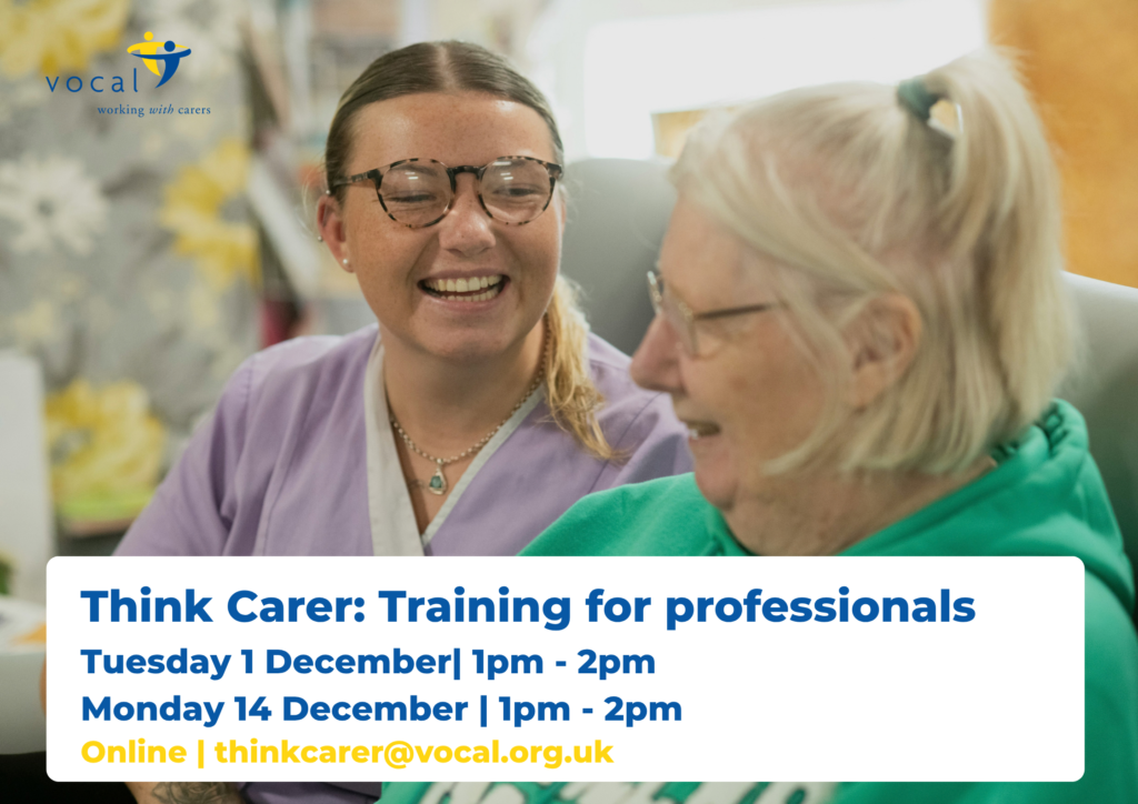 Think Carer Edinburgh December dates