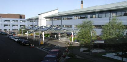 Photo of the Anne Ferguson building at the Western General Hospital, Edinburgh