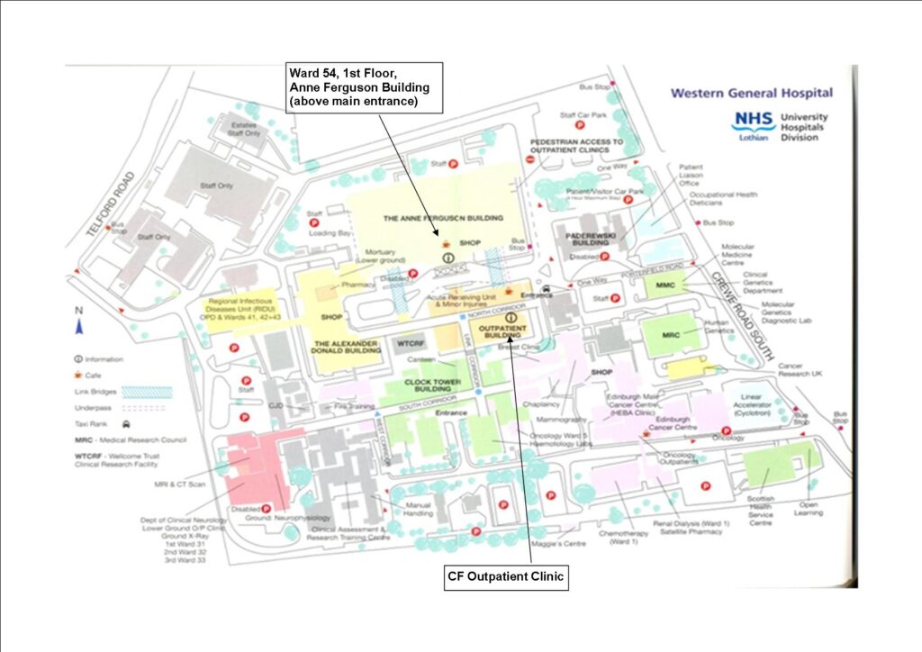 Find And Contact Us Cystic Fibrosis Adult Service