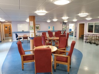 Hospital social area