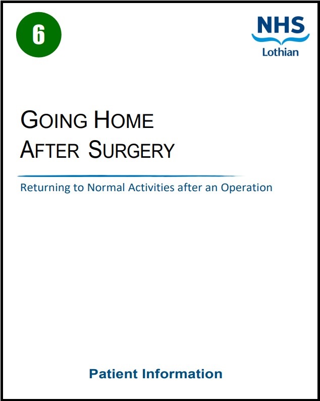 Going home after surgery