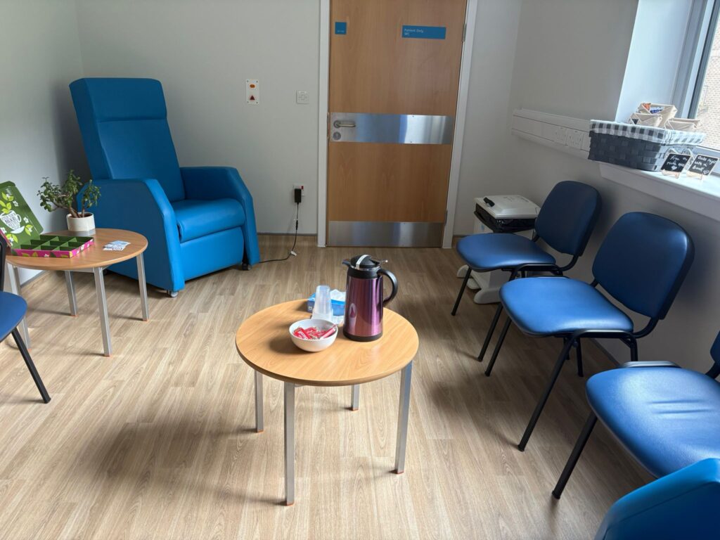 Picture of the Ambulatory care Suite waiting poom