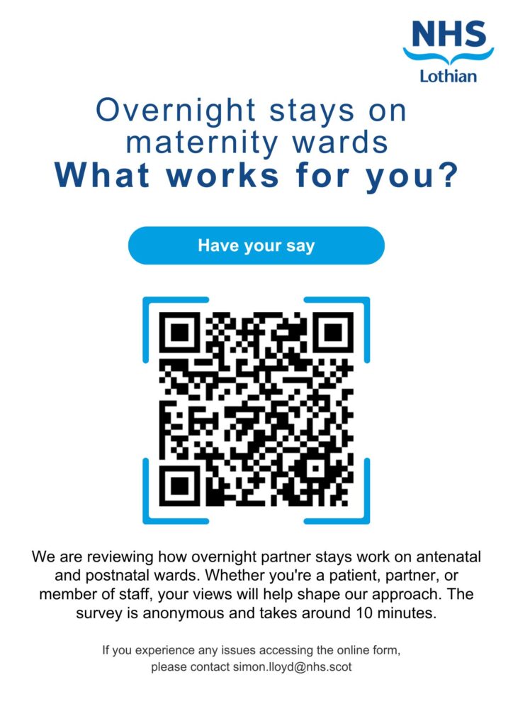 Overnight stay survey poster