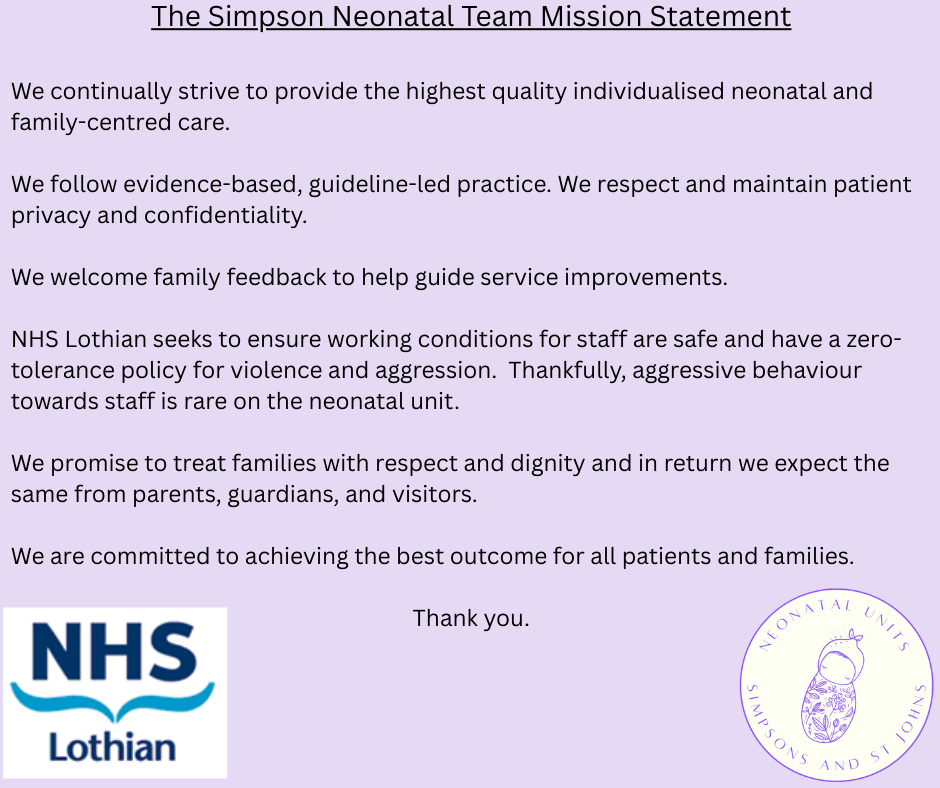 Simpsons Neonatal Unit Mission Statement (1)