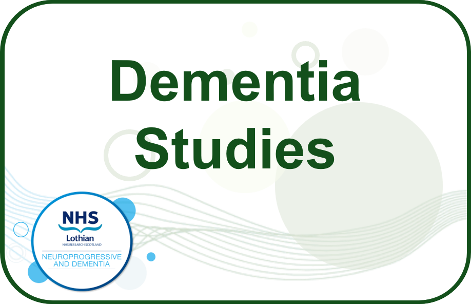 Icon with text saying "Dementia Studies"