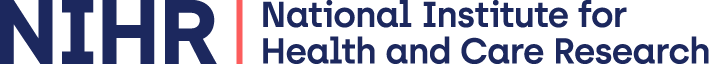NIHR (National institute for health and care research) logo