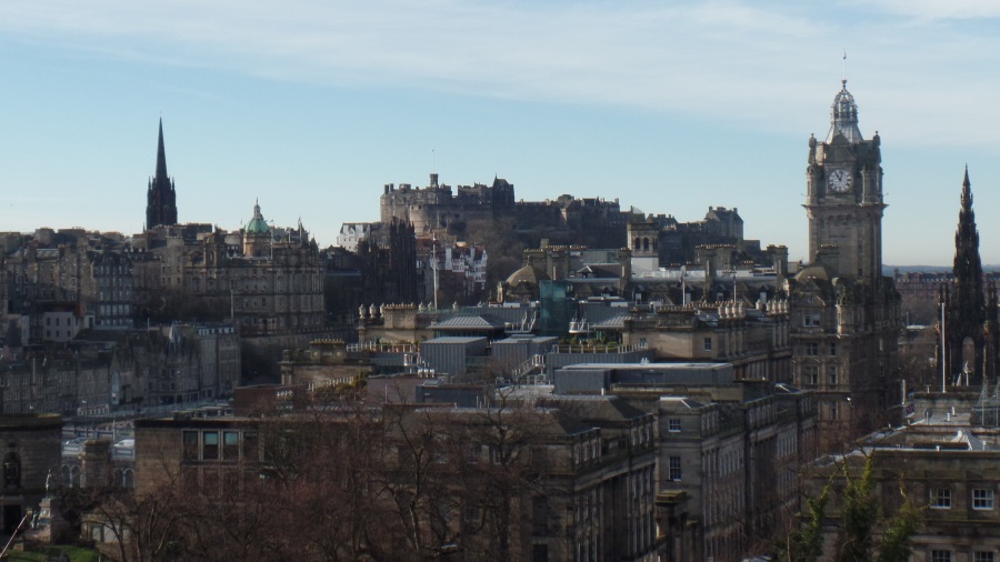 City of Edinburgh Sky Line