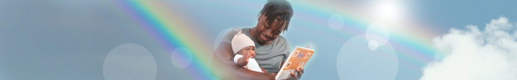Man with baby