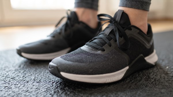 close up of a pair of trainers