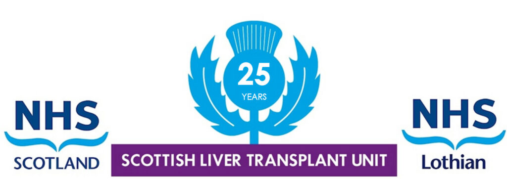 NHS Scotland, SLTU 20th Anniversary and NHS Lothian logos