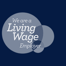 We are a Living wage Employer Icon