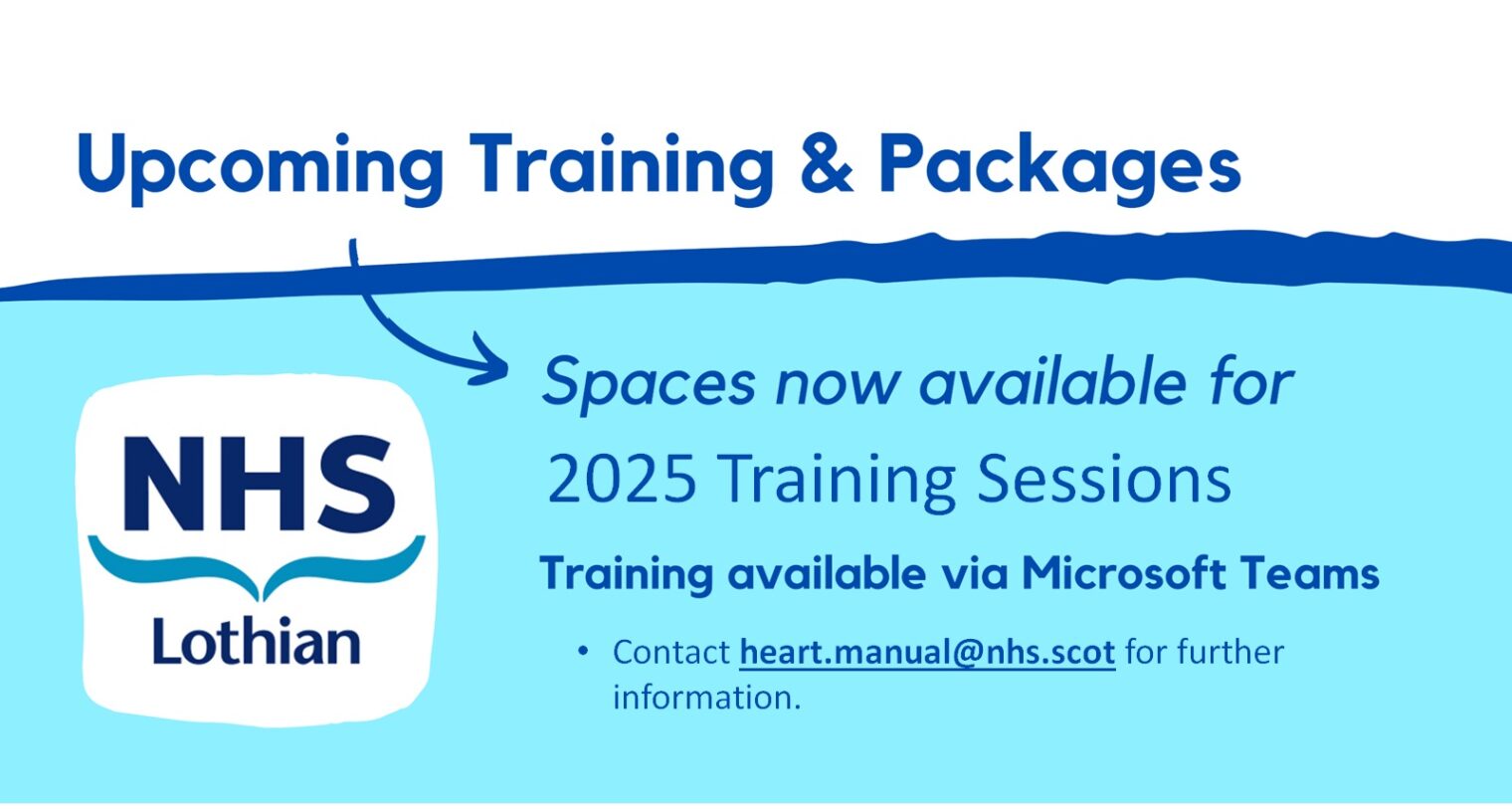 UpcomingTrainingSlide