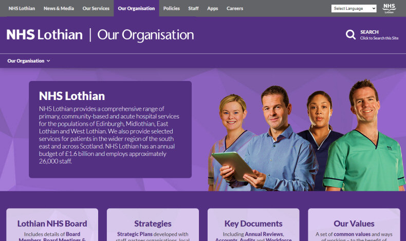 NHS Lothian News and Media