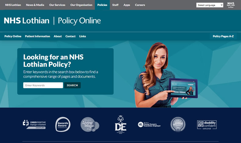 NHS Lothian Policy Online